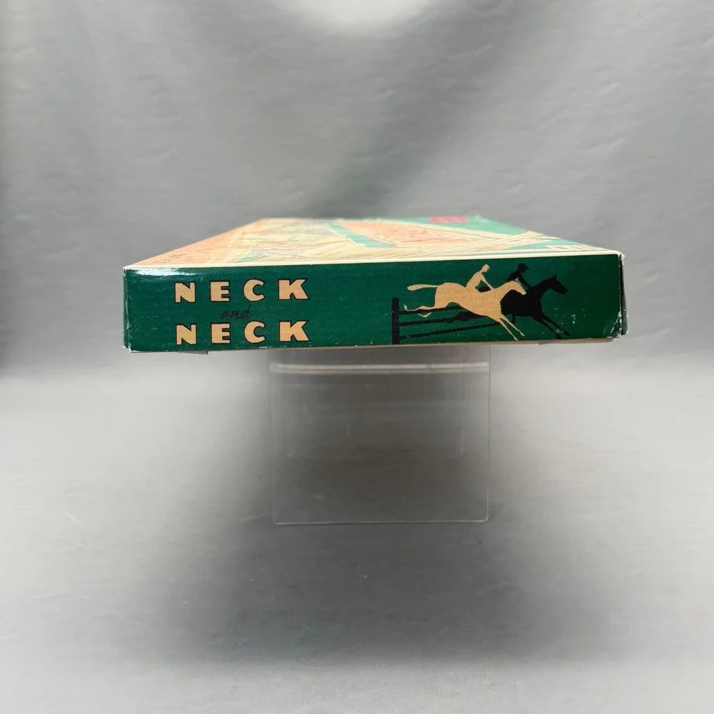 2003 Schylling Neck And Neck Steeplechase Horse Racing Board Game in Box